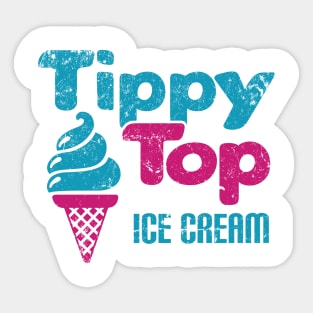 Tippy Top Ice Cream Sticker